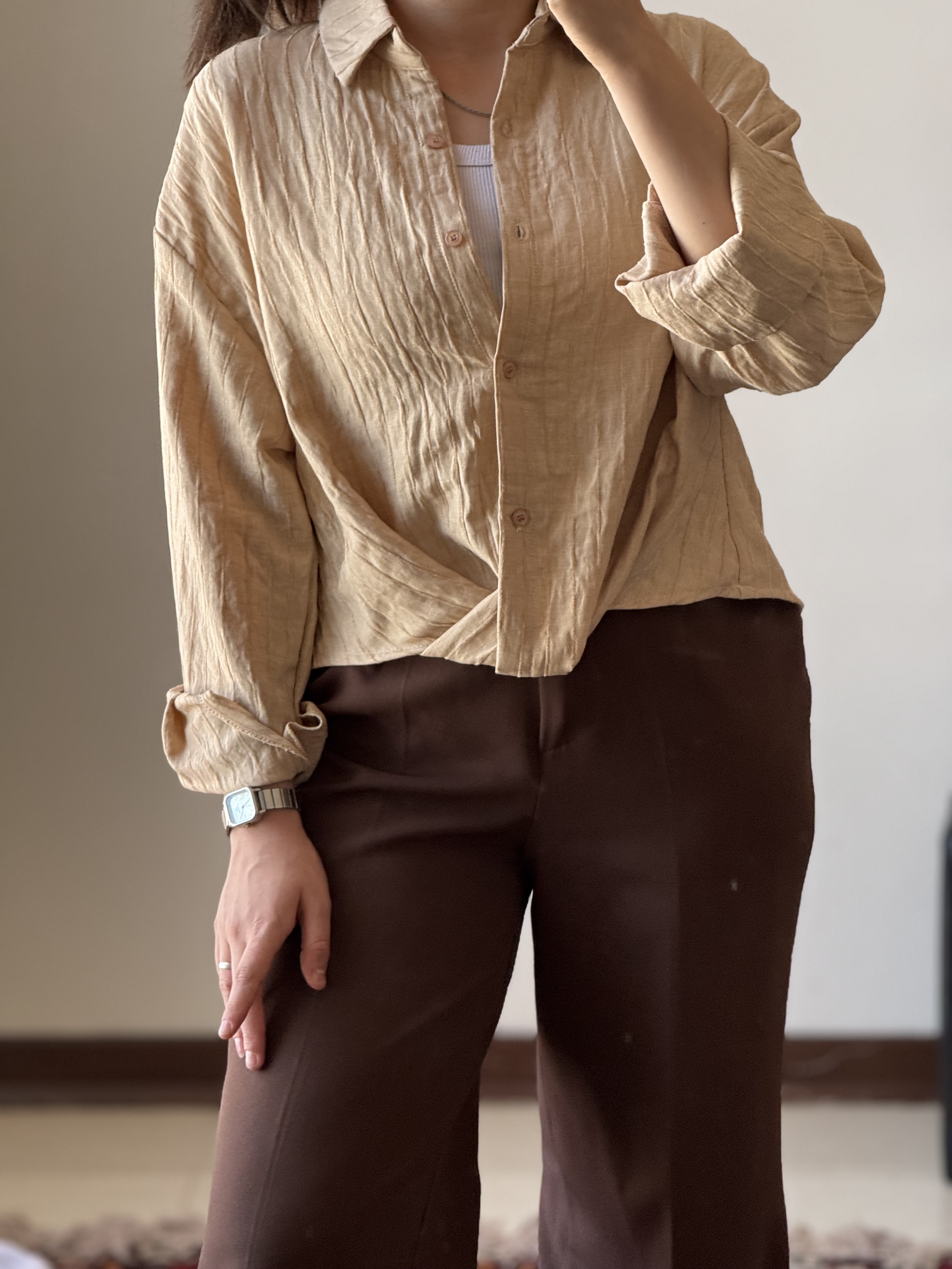 شومیز جلو گره
